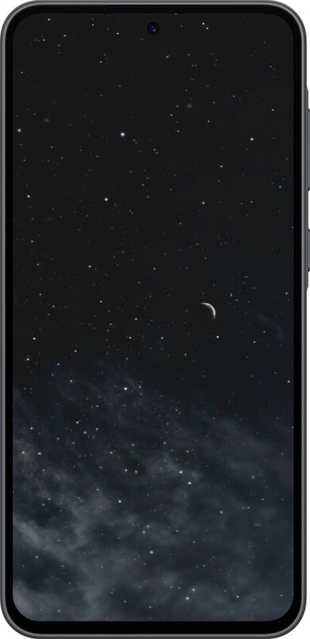 Силиконовый чехол Ночное небо для Samsung Galaxy A36 - 6451u-3836 изображение 