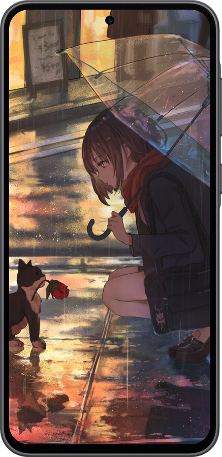 Силиконовый чехол Anime для Samsung Galaxy A36 - 6609u-3836 изображение 