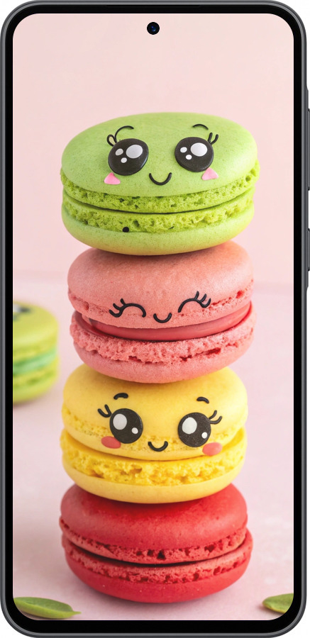 Силиконовый чехол Печенье для Samsung Galaxy A36 - 6693u-3836 изображение 