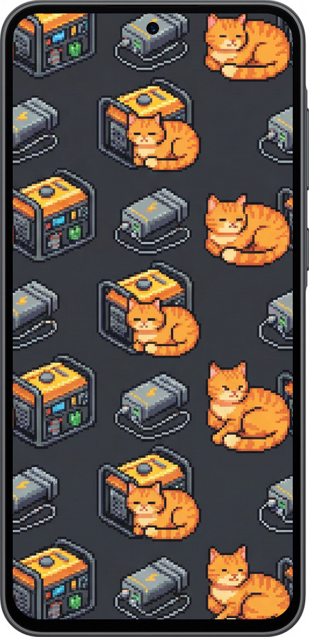 Силиконовый чехол Autonomous Zone для Samsung Galaxy A36 - 6771u-3836 изображение 