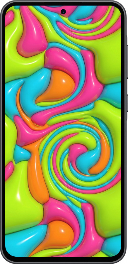 Силиконовый чехол Y2K Jelly Dream для Samsung Galaxy A36 - 6780u-3836 изображение 