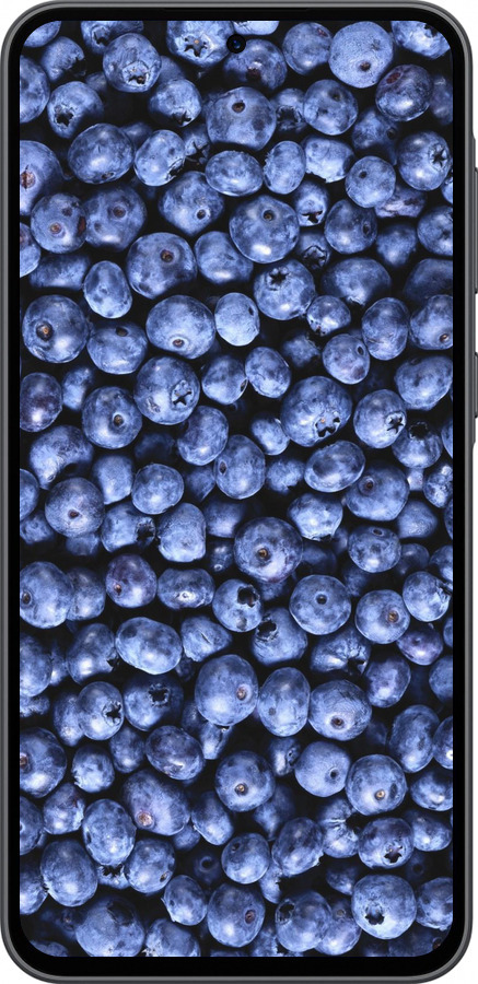 Силиконовый чехол Черника для Samsung Galaxy A36 - 851u-3836 изображение 