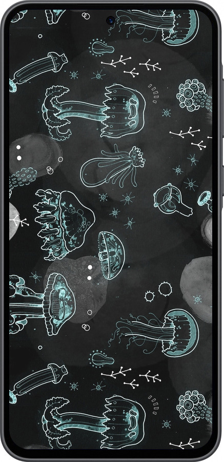 Силиконовый чехол Медузы для Samsung Galaxy A36 - 906u-3836 изображение 