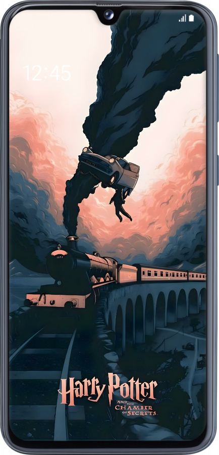 TPU чехол Гарри Поттер для Samsung Galaxy A40 2019 A405F - 6331b-1672 изображение 