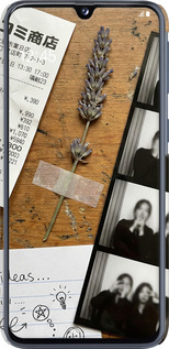 3D пластиковый матовый чехол Aesthetic Scrapbook Collage для Samsung Galaxy A40 2019 A405F - 6773m-1672 изображение 