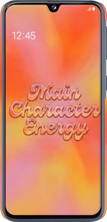 3D пластиковый матовый чехол Aura Gradient Main Character Energy Aesthetic Y2K для Samsung Galaxy A40 2019 A405F - 6783m-1672 изображение 