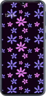 2D пластиковий чехол з квітами для Samsung Galaxy A40 2019 A405F - 6258t-1672 изображение 