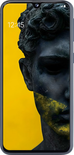Силиконовый чехол Статуя арт для Samsung Galaxy A40 2019 A405F - 6330u-1672 изображение 