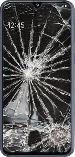 2D пластиковий чехол Glass для Samsung Galaxy A40 2019 A405F - 6608t-1672 изображение 