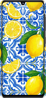 3D пластиковый матовый чехол Grocery Girl Italian Summer для Samsung Galaxy A41 A415F - 6766m-1886 изображение 