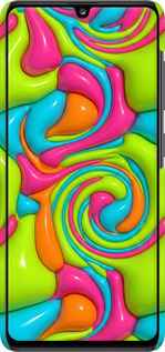 3D пластиковый матовый чехол Y2K Jelly Dream для Samsung Galaxy A41 A415F - 6780m-1886 изображение 