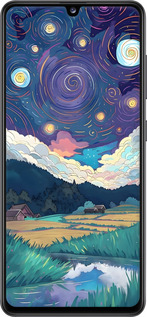 2D пластиковий чехол Креативний арт для Samsung Galaxy A41 A415F - 6322t-1886 изображение 