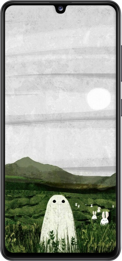 2D пластиковий чехол Привид для Samsung Galaxy A41 A415F - 6492t-1886 изображение 