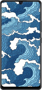 TPU чехол Абстрактный рисунок морских волн для Samsung Galaxy A42 A426B - 6538b-2098 изображение 
