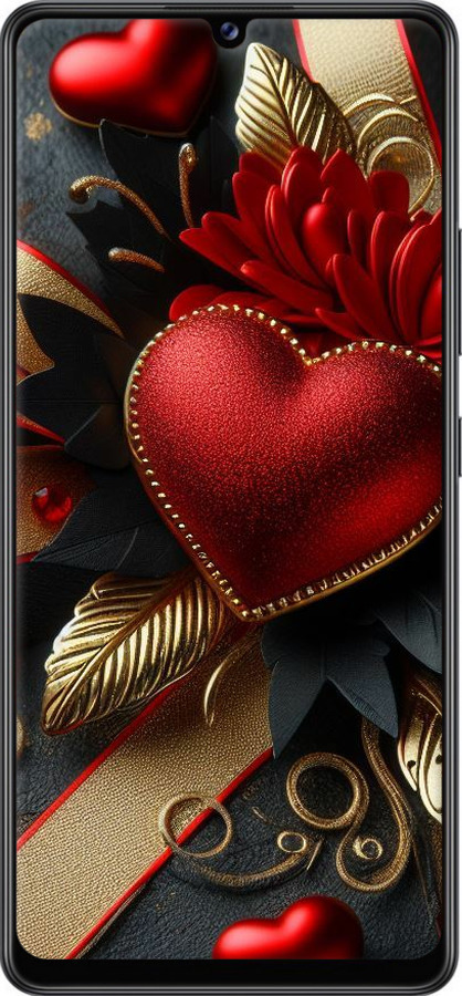 TPU чехол Сердечки v2 для Samsung Galaxy A42 A426B - 5832b-2098 изображение 