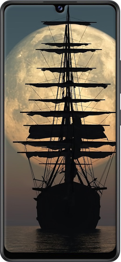 TPU чехол Корабль для Samsung Galaxy A42 A426B - 5998b-2098 изображение 