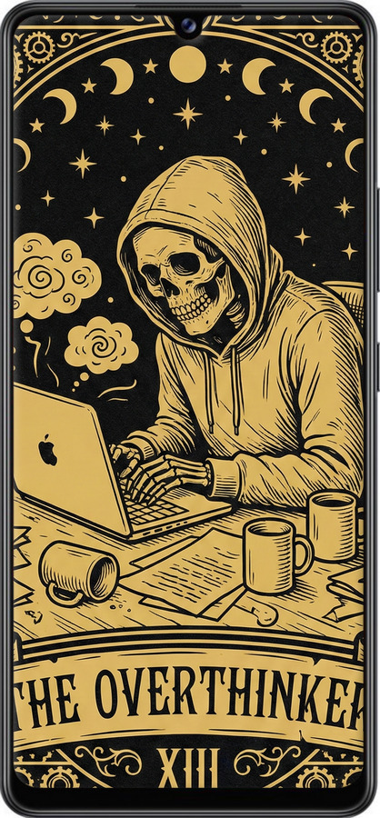 TPU чехол The Overthinker для Samsung Galaxy A42 A426B - 6774b-2098 изображение 