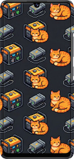 3D пластиковый матовый чехол Autonomous Zone для Samsung Galaxy A42 A426B - 6771m-2098 изображение 