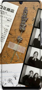 3D пластиковый матовый чехол Aesthetic Scrapbook Collage для Samsung Galaxy A42 A426B - 6773m-2098 изображение 