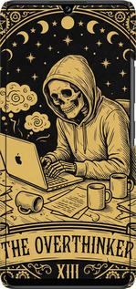 3D пластиковий матовий чехол The Overthinker для Samsung Galaxy A42 A426B - 6774m-2098 изображение 