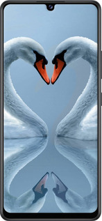 Силиконовый чехол Лебеди для Samsung Galaxy A42 A426B - 6007u-2098 изображение 