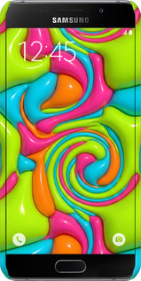 3D пластиковый глянцевый чехол Y2K Jelly Dream для Samsung Galaxy A5 (2016) A510F - 6780c-158 изображение 