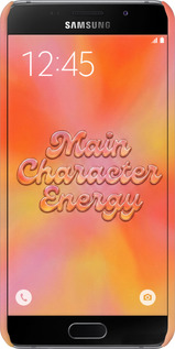 3D пластиковый матовый чехол Aura Gradient Main Character Energy Aesthetic Y2K для Samsung Galaxy A5 (2016) A510F - 6783m-158 изображение 