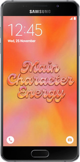 Силіконовий чехол Aura Gradient Main Character Energy Aesthetic Y2K для Samsung Galaxy A5 (2016) A510F - 6783u-158 изображение 