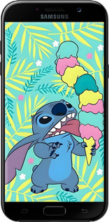 2D пластиковый чехол Стич для Samsung Galaxy A5 (2017) - 6361t-444 изображение 
