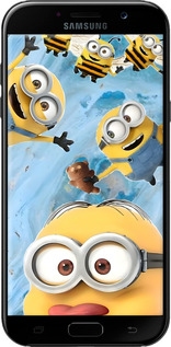 2D пластиковий чехол Миньоны для Samsung Galaxy A5 (2017) - 6386t-444 изображение 