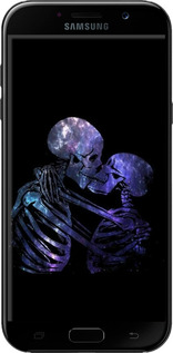 2D пластиковый чехол С изображением скелета для Samsung Galaxy A5 (2017) - 6537t-444 изображение 