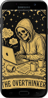 Силиконовый чехол The Overthinker для Samsung Galaxy A5 (2017) - 6774u-444 изображение 