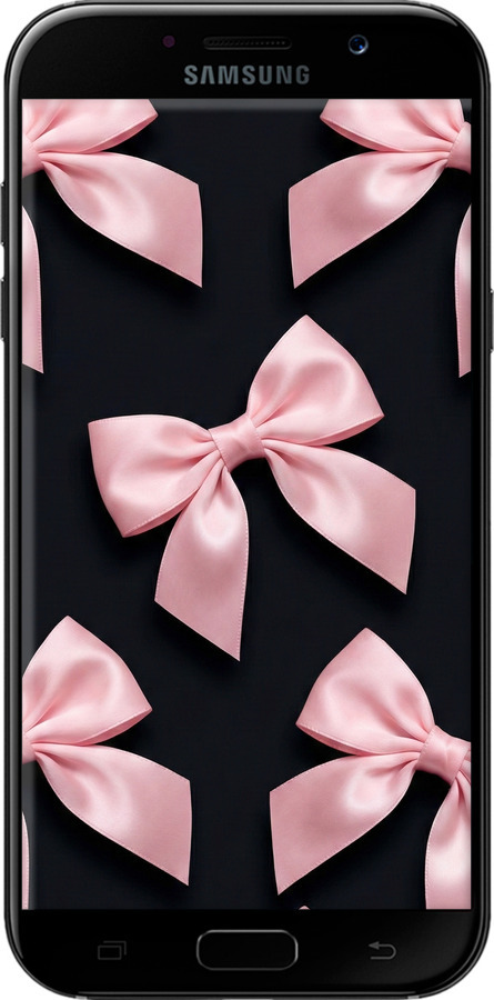 2D пластиковий чехол Coquette Ribbons Dark Coquette для Samsung Galaxy A5 (2017) - 6767t-444 изображение 