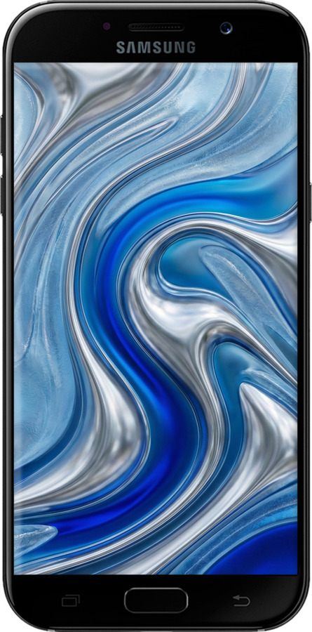 2D пластиковый чехол Liquid Chrome для Samsung Galaxy A5 (2017) - 6781t-444 изображение 