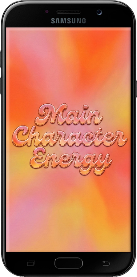 2D пластиковий чехол Aura Gradient Main Character Energy Aesthetic Y2K для Samsung Galaxy A5 (2017) - 6783t-444 изображение 