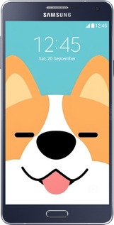 Силиконовый чехол Корги для Samsung Galaxy A5 A500H - 6280u-73 изображение 