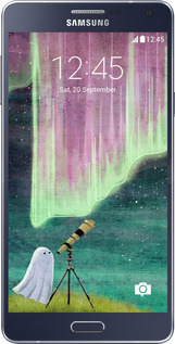 Силіконовий чехол Привид та зірки для Samsung Galaxy A5 A500H - 6443u-73 изображение 