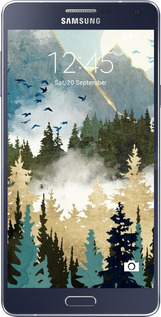 Силіконовий чехол Із зображенням лісового пейзажу для Samsung Galaxy A5 A500H - 6548u-73 изображение 