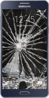 Силиконовый чехол Glass для Samsung Galaxy A5 A500H - 6608u-73 изображение 