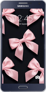 Силіконовий чехол Coquette Ribbons Dark Coquette для Samsung Galaxy A5 A500H - 6767u-73 изображение 