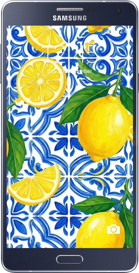 Силіконовий чехол Grocery Girl Italian Summer для Samsung Galaxy A5 A500H - 6766u-73 изображение 