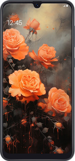 TPU чехол Оранжеві троянди для Samsung Galaxy A30s A307F - 5944b-1804 изображение 