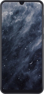 TPU чехол Голубые облака, Голубая луна для Samsung Galaxy A50 2019 A505F - 6398b-1668 изображение 
