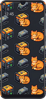 3D пластиковый матовый чехол Autonomous Zone для Samsung Galaxy A50 2019 A505F - 6771m-1668 изображение 