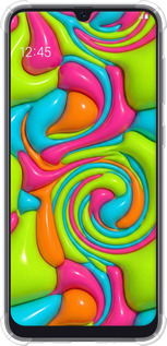 Силіконовий протиударний с посиленими кутами чехол Y2K Jelly Dream для Samsung Galaxy A50 2019 A505F - 6780sp-1668 изображение 