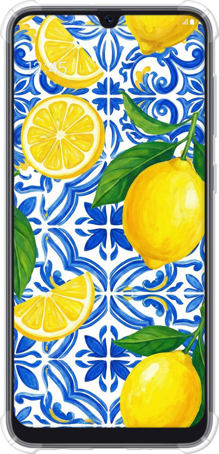 Силіконовий протиударний с посиленими кутами чехол Grocery Girl Italian Summer для Samsung Galaxy A30s A307F - 6766sp-1804 изображение 