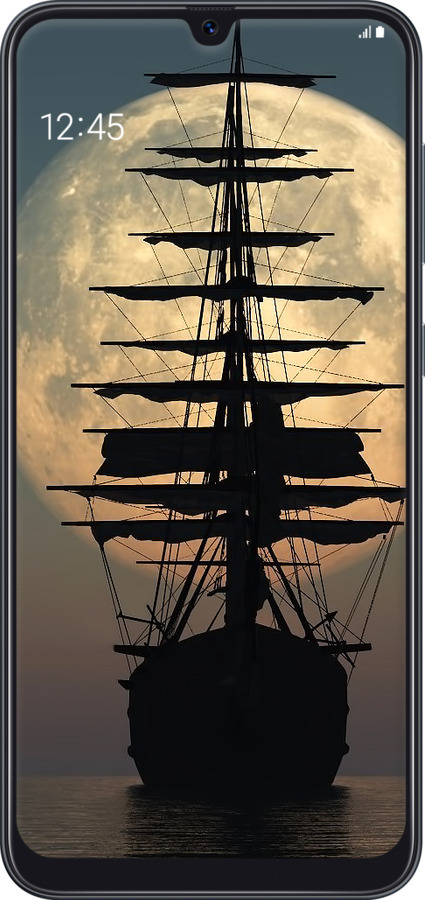 2D пластиковый чехол Корабль для Samsung Galaxy A30s A307F - 5998t-1804 изображение 