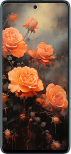 TPU чехол Оранжеві троянди для Samsung Galaxy A51 2020 A515F - 5944b-1827 изображение 