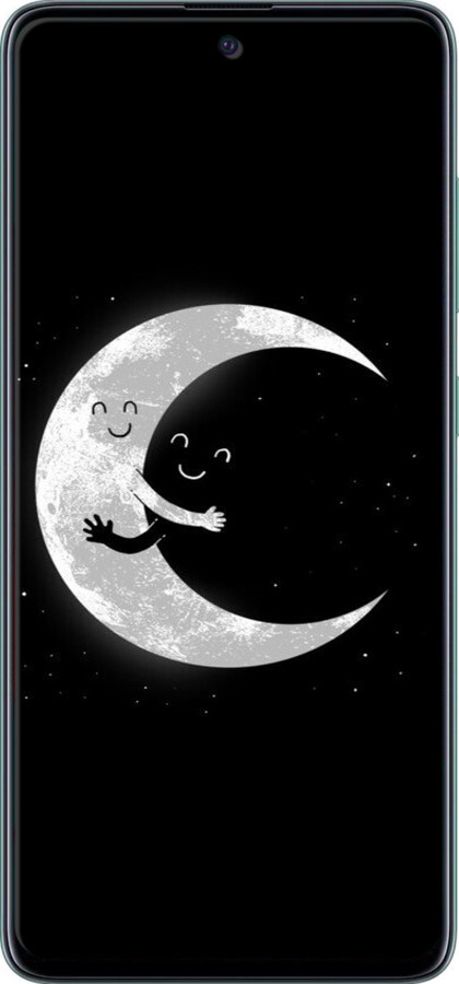 TPU чехол Місячні обійми для Samsung Galaxy A51 2020 A515F - 6508b-1827 изображение 