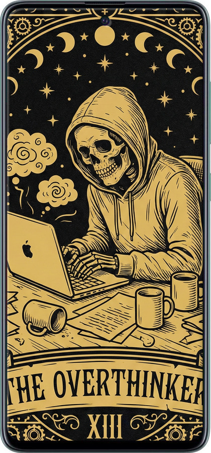 TPU чехол The Overthinker для Samsung Galaxy A51 2020 A515F - 6774b-1827 изображение 